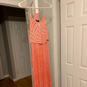 Floor length maxi dress